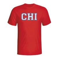 chile country iso t shirt red kids