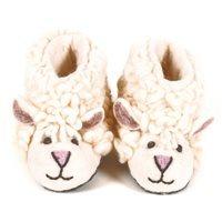 CHILDREN\'S Animal Slippers in Shirley Sheep Design - Medium