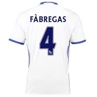 Chelsea Third Shirt 16-17 with Fàbregas 4 printing, White