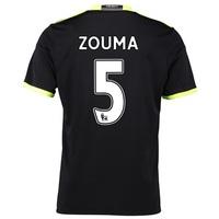 Chelsea Away Shirt 16-17 with ZOUMA 5 printing, Black