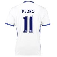 chelsea third shirt 16 17 with pedro 11 printing white