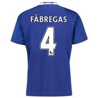 Chelsea Home Shirt 2016-17 with Fàbregas 4 printing, Blue