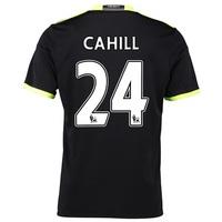 Chelsea Away Shirt 16-17 with Cahill 24 printing, Black