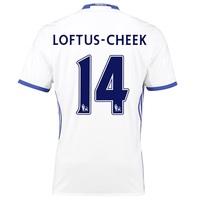 Chelsea Third Shirt 16-17 with Loftus-Cheek 14 printing, White