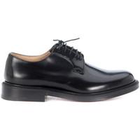 church aposs stringata shannon in pelle nera mens shoes in black