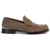 Church apos;s PEMBREY DOVE-GREY LOAFER men\'s Loafers / Casual Shoes in brown