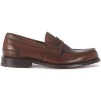 Church apos;s PEMBREY LOAFER COGNAC CLAF LEATHER men\'s Loafers / Casual Shoes in brown