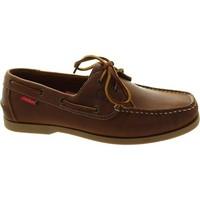 chatham galley mens boat shoes in brown