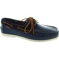 Chatham Galley men\'s Boat Shoes in blue