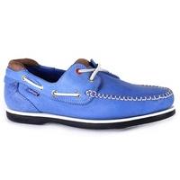 churchill made in britain lace up boat shoes