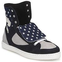 chipie jiliane womens shoes high top trainers in blue