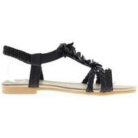 Chaussmoi Barefoot black fantasy woman heel 1.5 cm women\'s Sandals in black