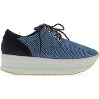 chaussmoi sneakers women blue and black nest bee thick soles womens tr ...