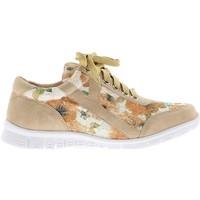 chaussmoi wedge sneakers beige women and flowers with white sole women ...