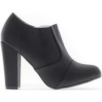 chaussmoi black low boots large size to 12cm zipper high heel womens l ...