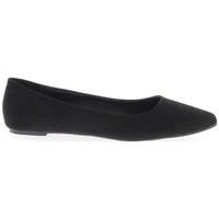 Chaussmoi Shoes big size black sharp aspect snake women\'s Shoes (Pumps / Ballerinas) in black
