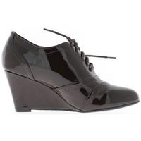chaussmoi pumps cleared woman varnish brown 7cm heel womens court shoe ...