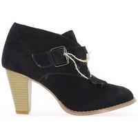 chaussmoi richelieux black matte at heel of 05 cm and reasons womens l ...