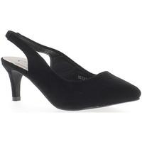 Chaussmoi Escarpins ouverts pointus noirs à petits talons de 7 cm look dai women\'s Court Shoes in black