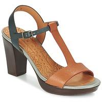 chie mihara densha womens sandals in brown