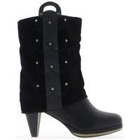 chaussmoi black women boots at 8cm heels and shoe front of 15 cm women ...