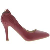 chaussmoi red shoes with thin heels 9cm sharp seams womens court shoes ...
