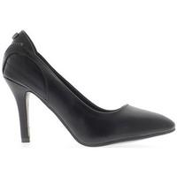 chaussmoi black shoes with thin heels 9cm sharp seams womens court sho ...