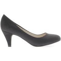chaussmoi black woman shoes with small heels 65 cm womens court shoes  ...