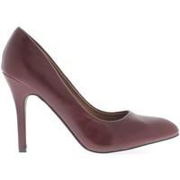 Chaussmoi Bordeaux heel women pumps end of 10 cm women\'s Court Shoes in red