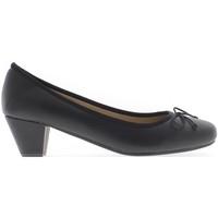 Chaussmoi Shoes large size black retro 5.5 cm heel women\'s Court Shoes in black