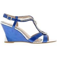 chaussmoi blue 95 cm with rhinestone heel sandals womens sandals in bl ...
