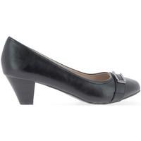 Chaussmoi Pumps large shiny black women size 5.5 cm heel women\'s Court Shoes in black