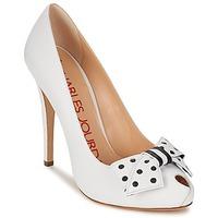 Charles Jourdan OLYMPE 2 women\'s Court Shoes in white