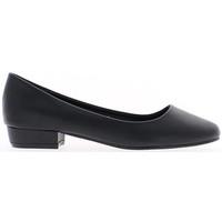 Chaussmoi Black pumps heels square 2.5 cm round tips women\'s Court Shoes in black