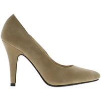 Chaussmoi Matt moles pumps heel 10cm sharp needle women\'s Court Shoes in brown