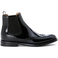 church aposs beatles ketsby in pelle nera womens low boots in black