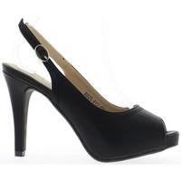 Chaussmoi Sandals Women black heel 9cm women\'s Sandals in black