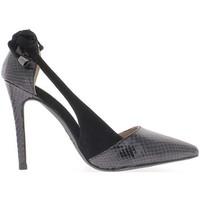 chaussmoi escarpins ouverts sur les cots noirs talons de 10 5 cm women ...