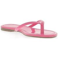 Chaussmoi Pink neon flip-flops to 0.5 cm talonette women\'s Flip flops / Sandals (Shoes) in pink