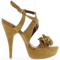 Chaussmoi Great Sandals size black 12cm heel women\'s Sandals in brown