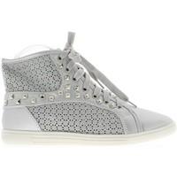 chaussmoi open silver high top shoes women sneakers womens trainers in ...