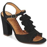 chie mihara aubo womens sandals in black