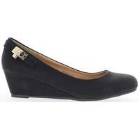 Chaussmoi Pumps high heel black size offset 5.5 cm women\'s Court Shoes in black