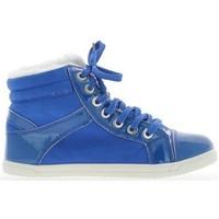 Chaussmoi Sneakers women rising blue bi material women\'s Trainers in blue
