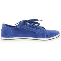 chaussmoi sneaker navy blue woman city womens trainers in blue