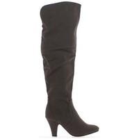 Chaussmoi 7.5 cm heel Brown high women boots women\'s High Boots in brown