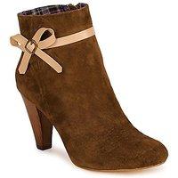 chocolate schubar pebbie womens low ankle boots in brown