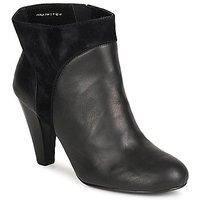 chocolate schubar perla womens low ankle boots in black