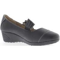 Chaussmoi Chaussures femme noires confort talon compensé de 4 cm women\'s Shoes (Pumps / Ballerinas) in black