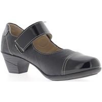 Chaussmoi Escarpins noirs confort à large bride talon 4, 5cm women\'s Court Shoes in black